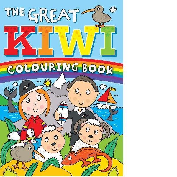 Great Kiwi Colouring Book