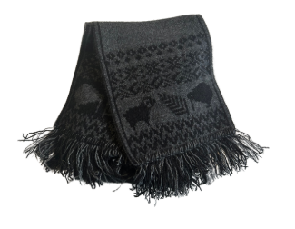 Possum/Merino Scarf - Kiwi
