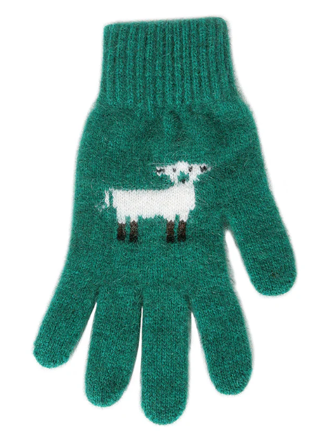 Kids Possum/Merino Gloves - Sheep