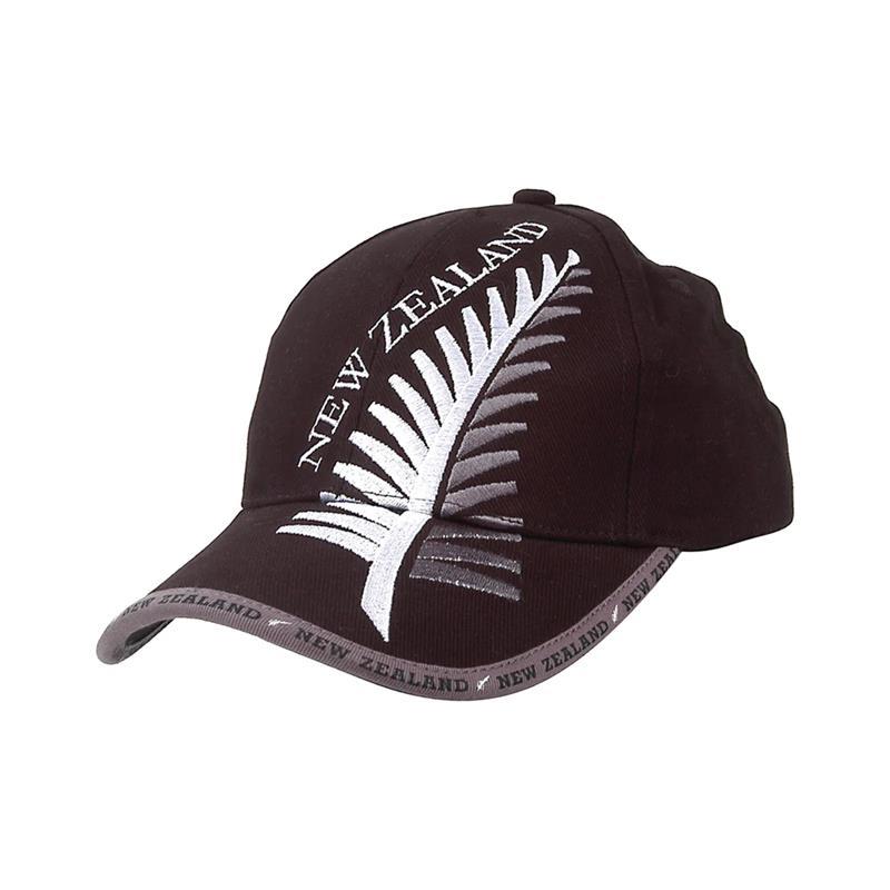 Brushed Silver Fern Cap