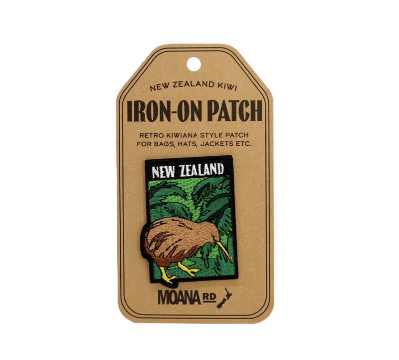 Iron-on Patch NZ Kiwi