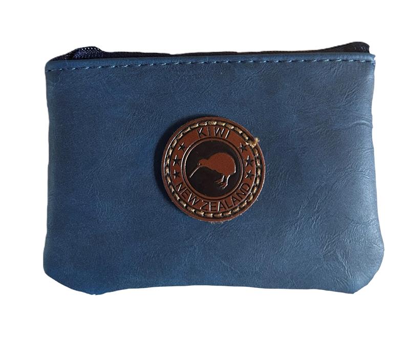 Outback Rectangle Coin Bag - Navy Blue