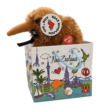 Kiwi in Bag - 10cm