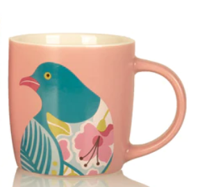 Ceramic Coffee Mug - Kereru (Wood Pigeon)