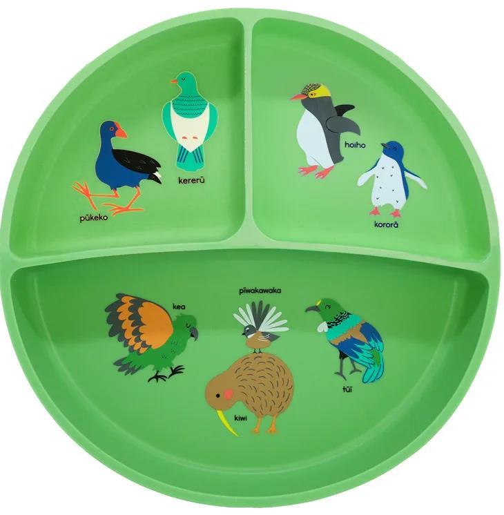 Kiwi Kids Silicone Plate